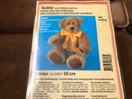 Compleet handwerkpakket Teddy beer naaien  50 cm, Ophalen of Verzenden, Zo goed als nieuw, Borduurpakket