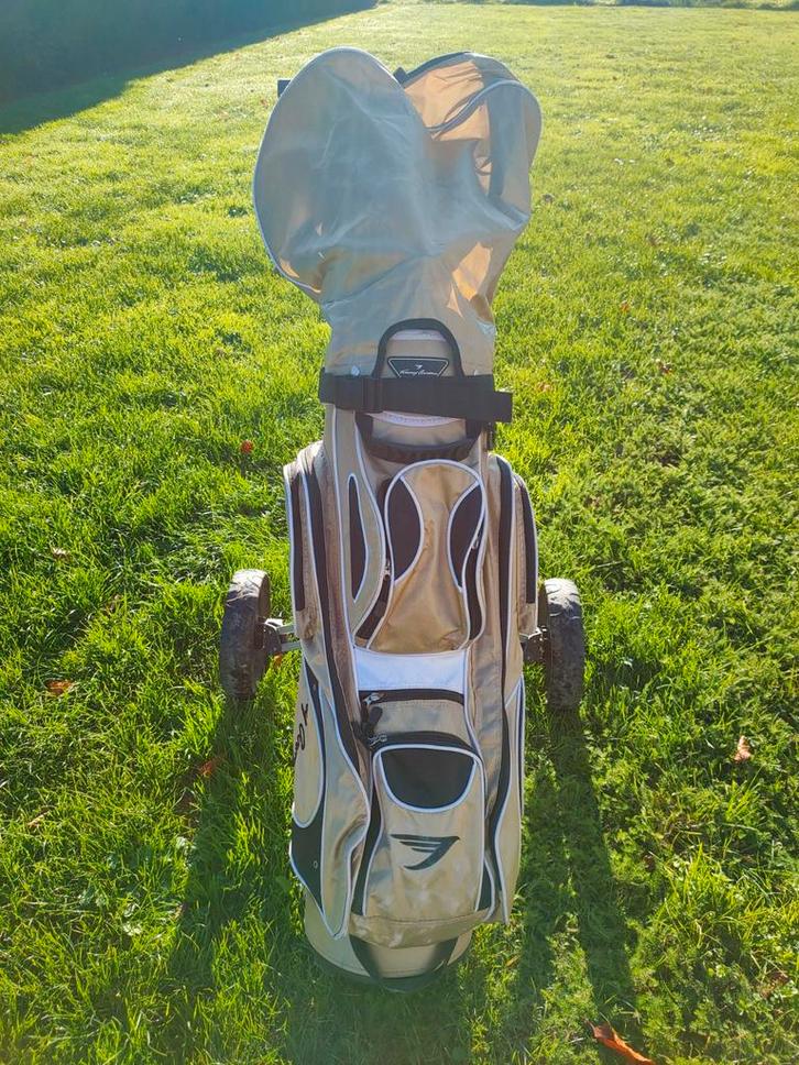 Complete Golfset met Tas & Trolley. Dames., Sport en Fitness, Golf, Gebruikt, Set, Overige merken, Ophalen of Verzenden
