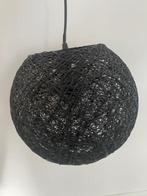 Hanglamp zwarte bol, Huis en Inrichting, Lampen | Hanglampen, Ophalen, Kunststof, Gebruikt, Minder dan 50 cm