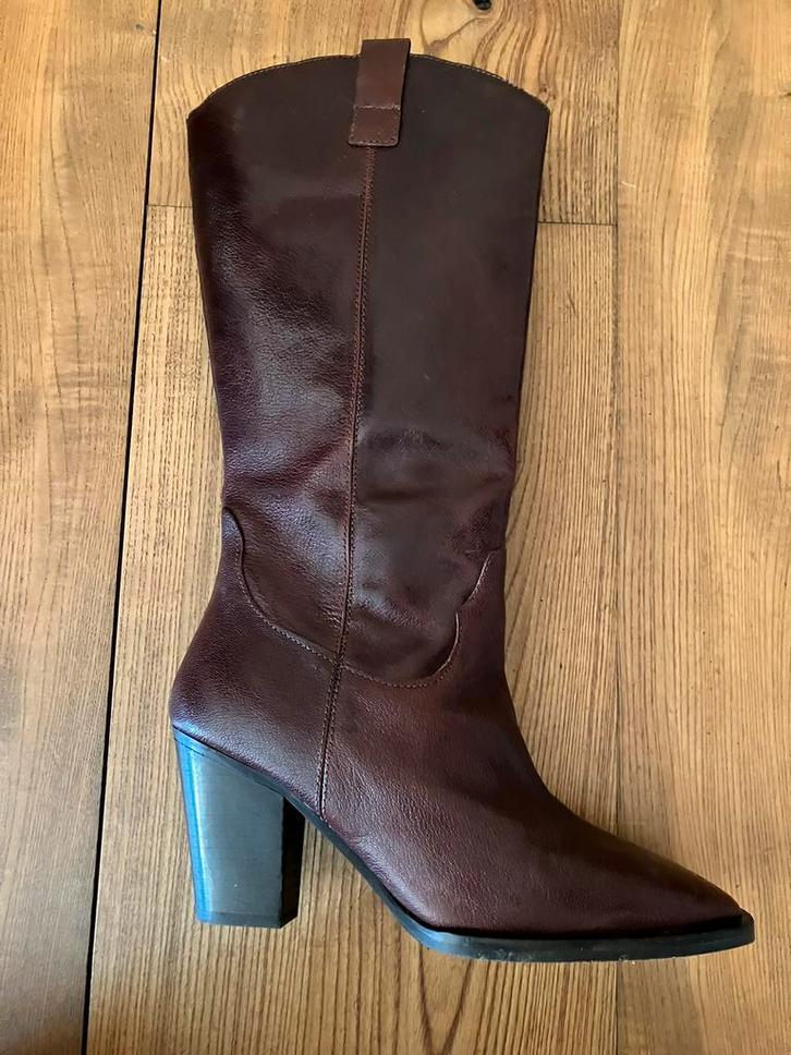 LOFF 1881 Lange laarzen - Dames - Bruin - Maat:38. Nieuw!, Kleding | Dames, Schoenen, Nieuw, Hoge laarzen, Bruin, Ophalen