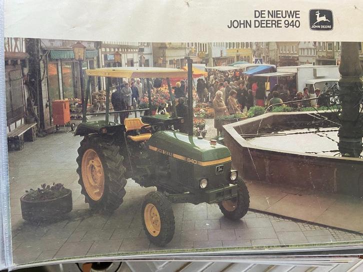 Tractorfolders, Boeken, Catalogussen en Folders, Zo goed als nieuw, Folder, Ophalen of Verzenden