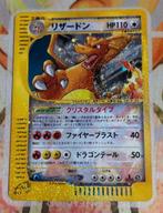 Charizard pokemon kaart mysterious mountains, Ophalen of Verzenden, Zo goed als nieuw, Losse kaart