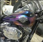 Harley Davidson metalen tanksticker, Verzenden