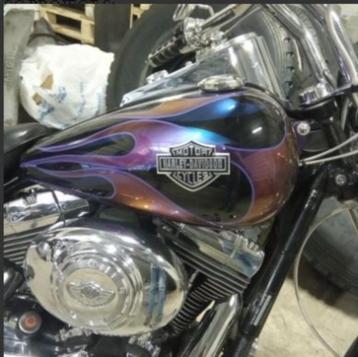 Harley Davidson metalen tanksticker beschikbaar voor biedingen