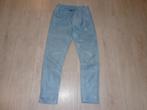 lichtblauwe leren damesbroek van Zadig & Voltaire, maat 36 ., Blauw, Ophalen of Verzenden, Maat 36 (S), Lang