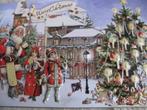 Vintage Heidel Chocolade Blik - Kerstman Kinderen Kerstboom, Antiek en Kunst, Verzenden