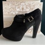 Elegante zwarte laarzen - Maat 39, Ophalen of Verzenden, Zo goed als nieuw, Zwart, Lage of Enkellaarzen