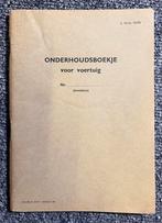 Militair Onderhoudsboekje voor voertuig nr. … (kenteken) …, Nederland, Landmacht, Verzenden