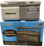 Sony CFM-20L Radio Cassette Recorder - Vintage!, Ophalen of Verzenden, Zo goed als nieuw, Radio