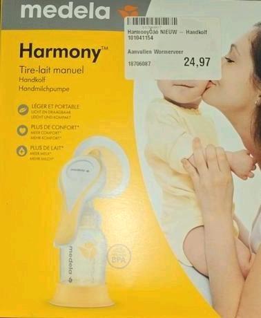 Medela Harmony Handkolf - Nieuw in doos!, Kinderen en Baby's, Babyvoeding en Toebehoren, Nieuw, Borstkolf, Ophalen of Verzenden