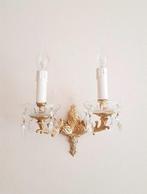 Prachtige brocante wandlamp, Huis en Inrichting, Lampen | Wandlampen, Ophalen of Verzenden