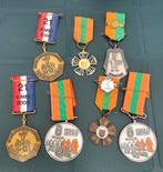 7 Medailles, Ophalen of Verzenden, Overige materialen