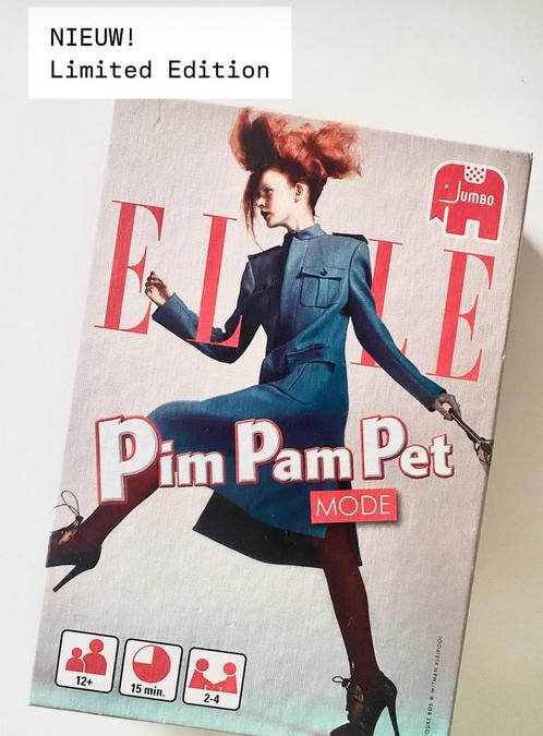 Limited Edition ELLE Pim Pam Pet, Hobby en Vrije tijd, Gezelschapsspellen | Overige, Nieuw, Ophalen of Verzenden