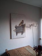 Groot Canvas klassiek Schilderij - Puttertje, Ophalen, Zo goed als nieuw