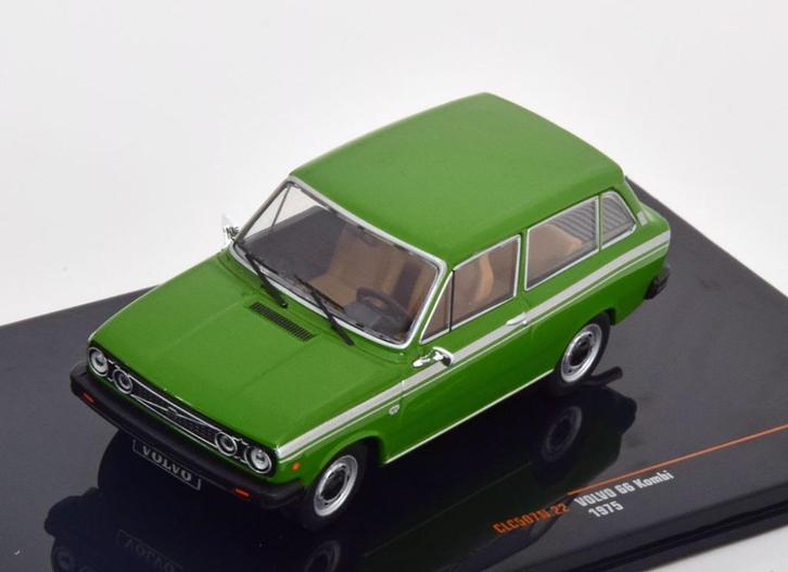 Jsn IXO 1:43 Volvo 66 Kombi 1975 groen, Hobby en Vrije tijd, Modelauto's | 1:43, Nieuw, Auto, Overige merken, Verzenden