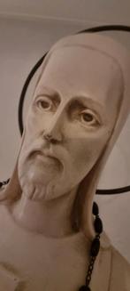 Religieuze beeld erg oud, Ophalen of Verzenden, Zo goed als nieuw, Beeld(je)