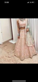 Lengha roze, Kleding | Dames, Gelegenheidskleding, Ophalen of Verzenden, Zo goed als nieuw, Maat 38/40 (M), Roze