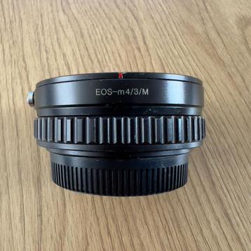 EOS - m4/3 Adaptor beschikbaar voor biedingen