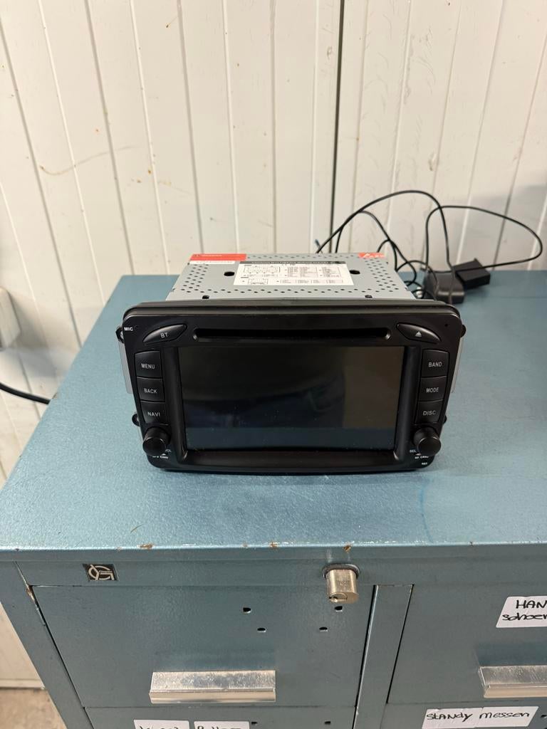 Android Auto/Apple CarPlay Radio Mercedes W209/W203, Auto diversen, Autoradio's, Ophalen of Verzenden, Gebruikt
