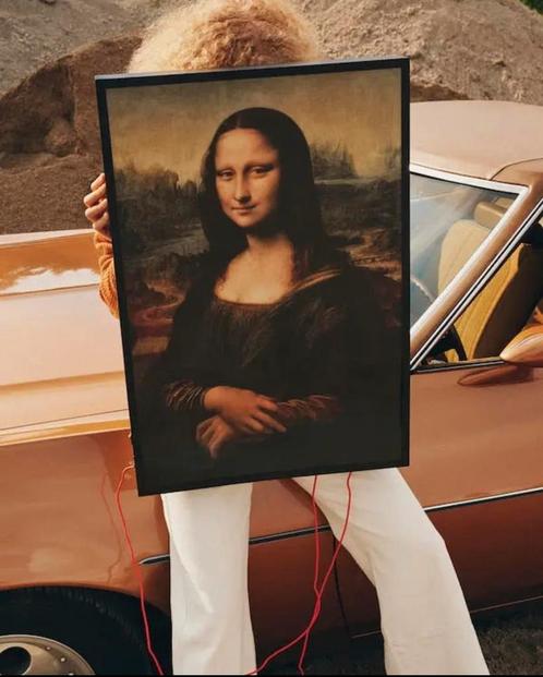 Virgil Abloh x IKEA MARKERAD "MONA LISA" Backlit Artwork, Huis en Inrichting, Woonaccessoires | Schilderijen, Tekeningen en Foto's