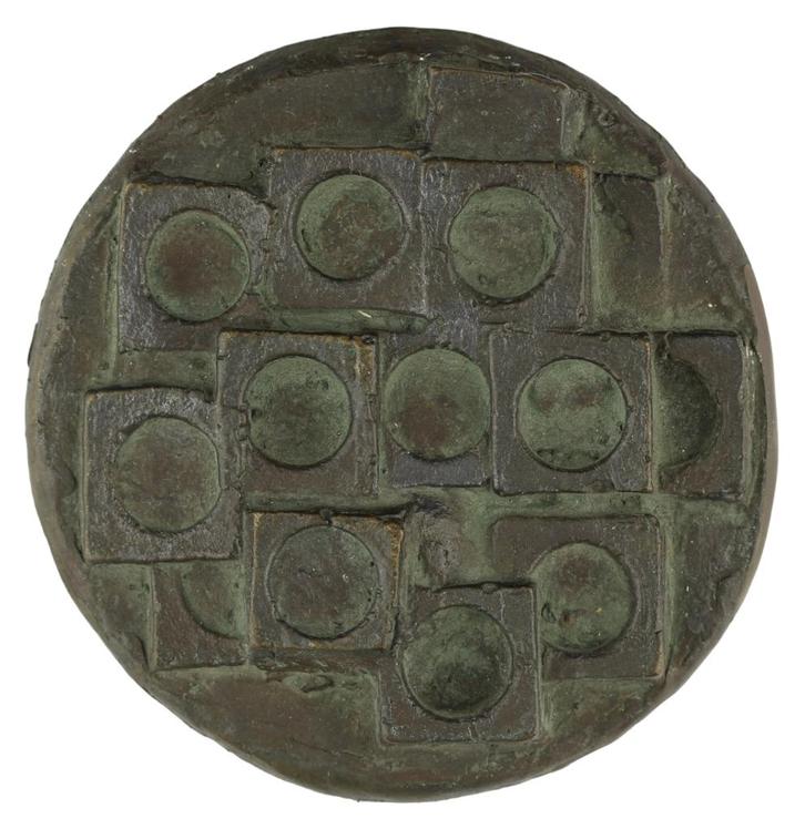 MAECENASPENNING 1965 Jan Snoeck : Pulchri Studio º, Postzegels en Munten, Penningen en Medailles, Brons, Nederland, Verzenden