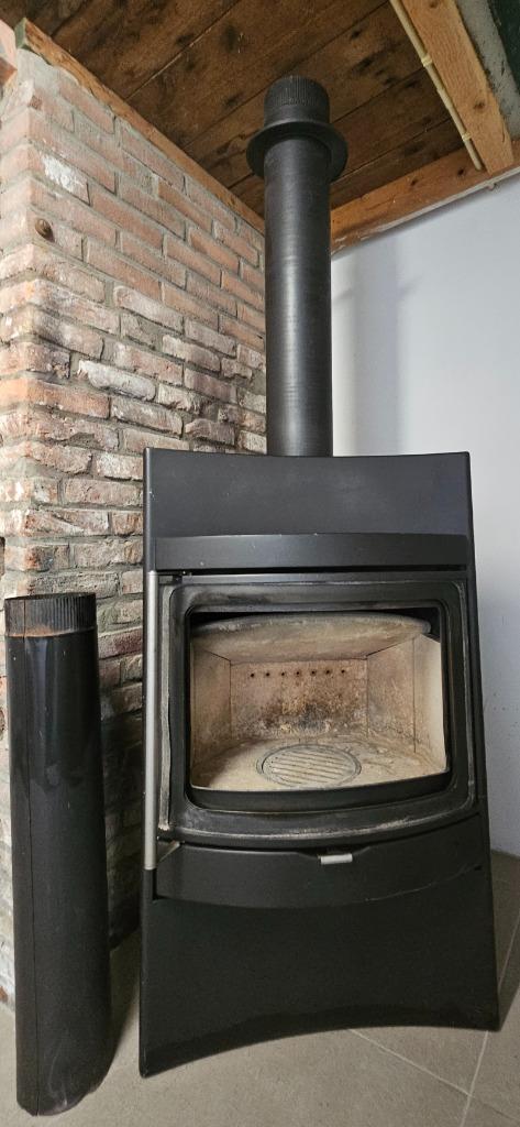 HWAM Figaro houtkachel - Deens design | Topkwaliteit, Huis en Inrichting, Kachels, Gebruikt, Vrijstaand, Houtkachel, Hout, Ophalen