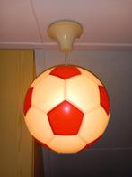 Voetbal Plafondlamp Rood Wit, Huis en Inrichting, Lampen | Hanglampen, Ophalen, Kunststof, Gebruikt, Minder dan 50 cm