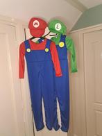 verkleedpak Mario & Luigi diverse maten (98 tot 152), Kinderen en Baby's, Carnavalskleding en Verkleedspullen, Nieuw, 110 t/m 116