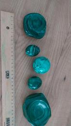 Malachiet Stenen Set - 5 Stuks, Ophalen of Verzenden, Zo goed als nieuw