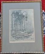 Arie Broere   '' Ingang '', Antiek en Kunst, Ophalen of Verzenden