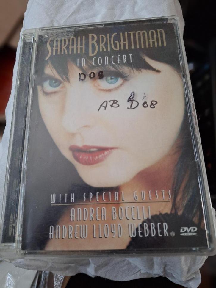 Aangeboden : DVD Sarah Brightman – In Concert, Cd's en Dvd's, Dvd's | Muziek en Concerten, Zo goed als nieuw, Muziek en Concerten