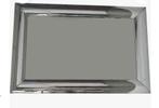 Erik kuster glas spiegel, Huis en Inrichting, Woonaccessoires | Spiegels, Minder dan 50 cm, Rond, Ophalen of Verzenden, Zo goed als nieuw