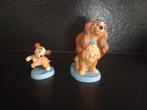 Wdcc lady en puppie te koop., Verzamelen, Ophalen of Verzenden, Mickey Mouse, Nieuw, Beeldje of Figuurtje