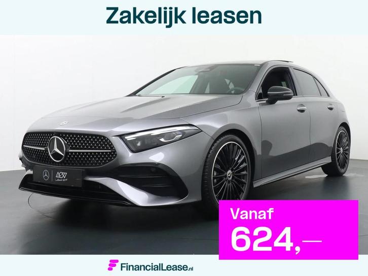 Mercedes-Benz A-klasse 180 Star Edition AMG Line | Panorama, Auto's, Mercedes-Benz, Bedrijf, Lease, Financial lease, A-Klasse