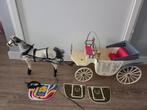 Barbie trouwkoets met 1 paard mattel 1982, Kinderen en Baby's, Speelgoed | Poppen, Ophalen, Gebruikt, Barbie