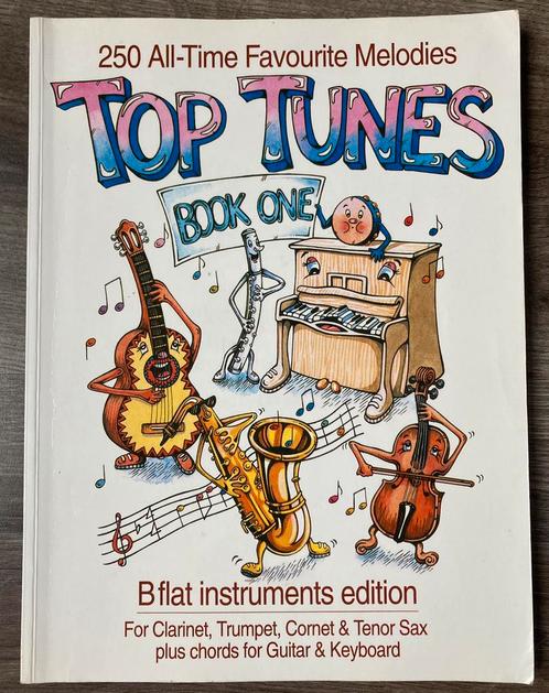 TOP TUNES 1 Klarinet-Cornet- Trompet- Tenoorsaxofoon, Muziek en Instrumenten, Bladmuziek, Zo goed als nieuw, Ophalen of Verzenden