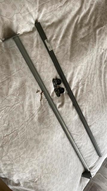 2 ikea komplement kleding roedes, 100 cm beschikbaar voor biedingen