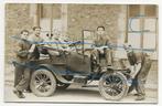 auto pioniertijd oldtimer militair 6 soldaten, Verzamelen, Ophalen of Verzenden, Voor 1920, Ongelopen, Voertuig
