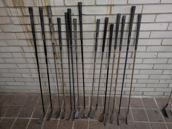 Golfclubs putter, ijzer, driver, Sport en Fitness, Golf, Gebruikt, Callaway, Ophalen