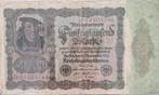 Reichsbanknote 50.000 Mark 1922, Ophalen of Verzenden, Duitsland, Los biljet