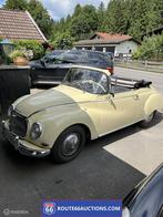 DKW 1000S Cabriolet | 1959 | Route 66 Auctions, Auto's, Oldtimers, Overige merken, Overige carrosserieën, Zwart, Bedrijf