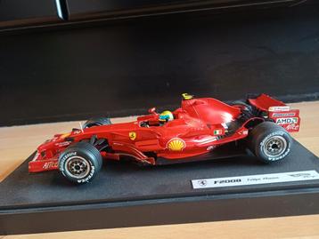 Hotwheels F1 1:18 '08 - Ferrari F2008 Massa beschikbaar voor biedingen