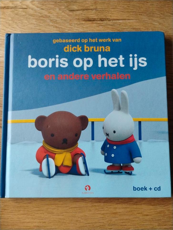 Boris op het IJs - Dick Bruna, Boeken, Kinderboeken | Baby's en Peuters, Zo goed als nieuw, 2 tot 3 jaar, Uitklap-, Voel- of Ontdekboek