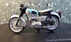 Triumph Bonneville blauw 1:18 Norev, Hobby en Vrije tijd, Modelauto's | 1:18, Verzenden, Nieuw, Motor, Norev