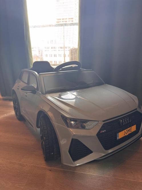 Elektrische kinderauto Audi RS6, Kinderen en Baby's, Speelgoed | Buiten | Accuvoertuigen, Zo goed als nieuw, Ophalen