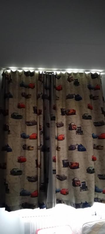 Gordijnen Cars voor kinderkamer beschikbaar voor biedingen
