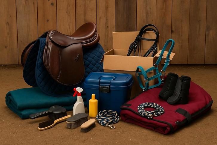 Inkoop gezocht: partijen paardenspullen en ruitersport, Dieren en Toebehoren, Paarden en Pony's | Beschermers, Ophalen of Verzenden