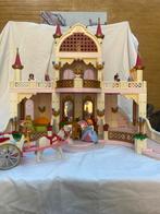 Groot Playmobil prinsessen kasteel, inrichting en bewoners, Ophalen of Verzenden, Gebruikt