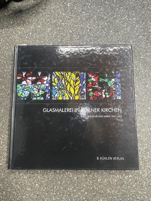 glas in loodramen in de kerken van Keulen, Boeken, Kunst en Cultuur | Beeldend, Zo goed als nieuw, Ophalen of Verzenden