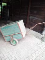 vintage fietskar handkar, Fietsen en Brommers, Fietsaccessoires | Aanhangers en Karren, Ophalen, Gebruikt, Overige typen, 60 tot 80 kg